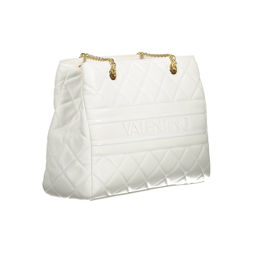 Mario Valentino Bianco Polyurethane Women Shoulder Bag | Regal Royce