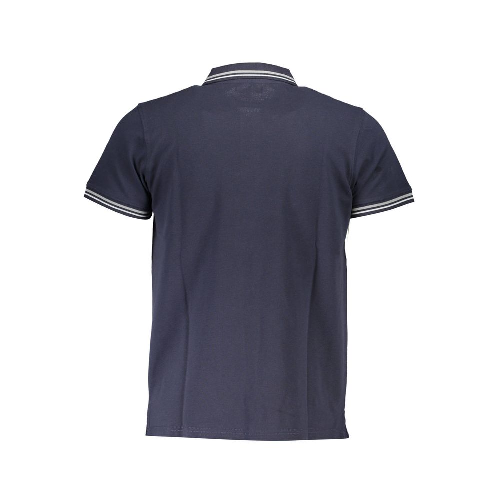 Cavalli Class Blu Cotton Men Polo | Regal Royce