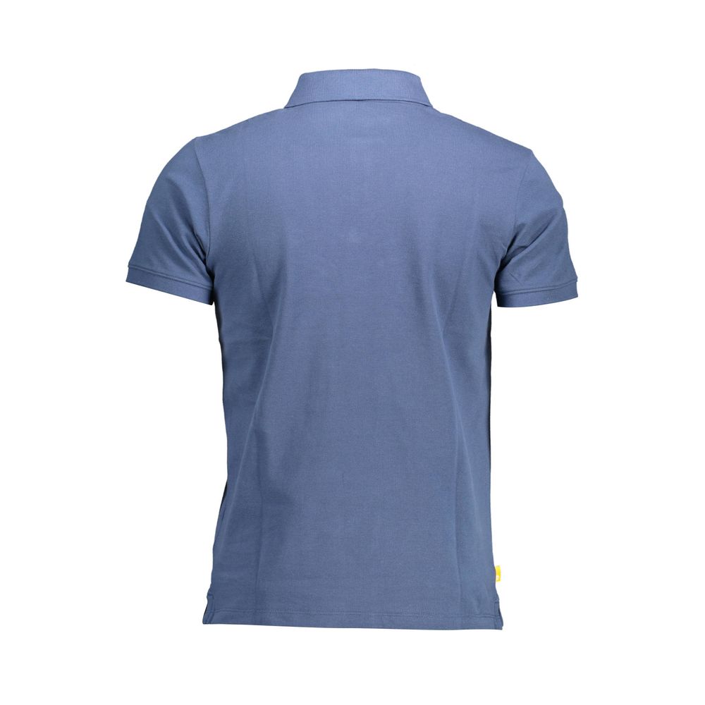 Timberland Blue Cotton Men Polo Shirt | Regal Royce