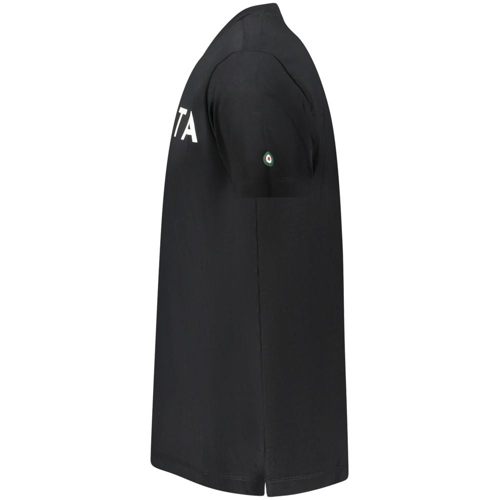 Armata Di Mare Black Cotton Men's T-Shirt | Regal Royce