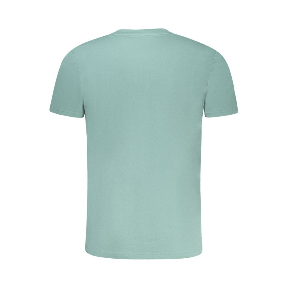 Lee Green Cotton Men T-Shirt | Regal Royce