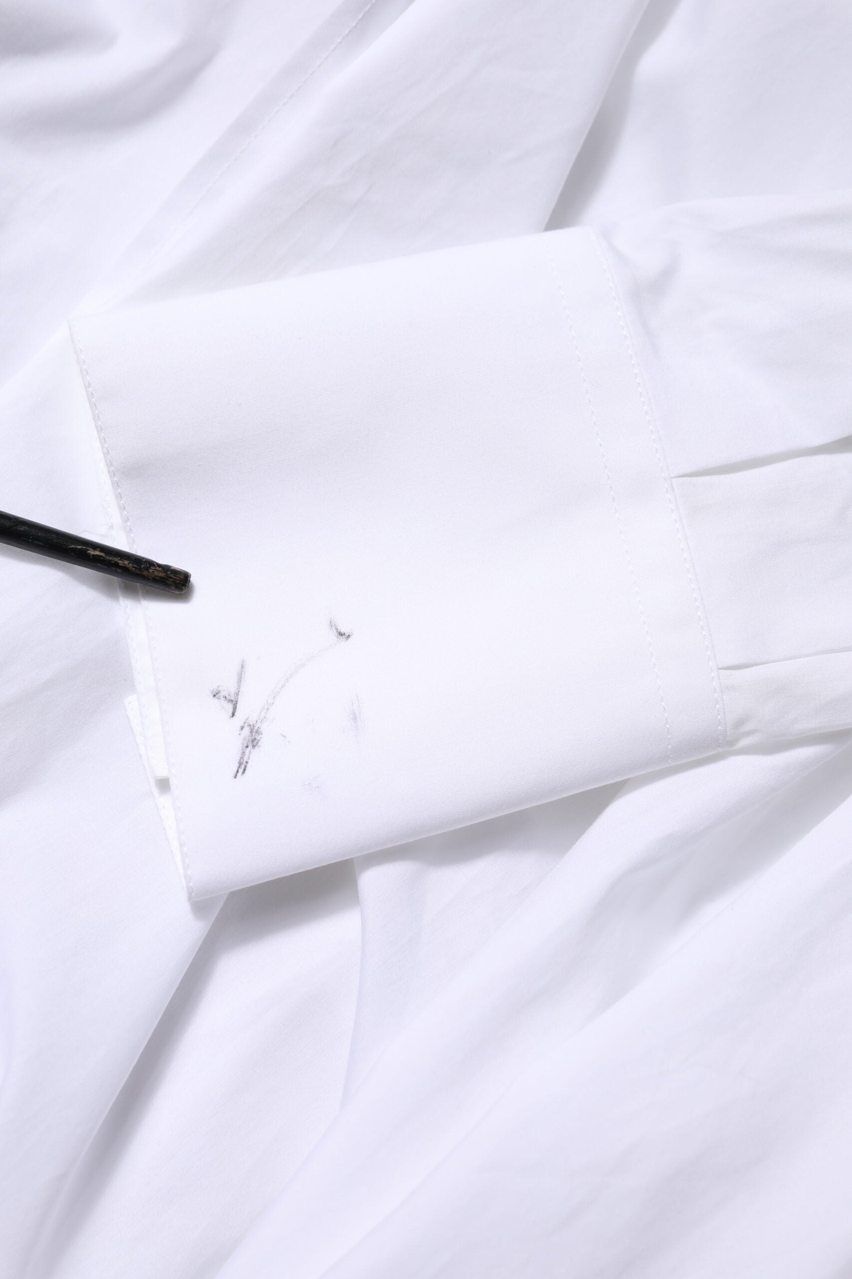 Dolce & Gabbana White Cotton Collared Shirt Long Sleeve Top | Regal Royce