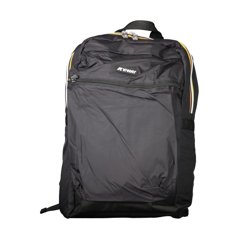 K-WAY Black Polyamide Backpack | Regal Royce