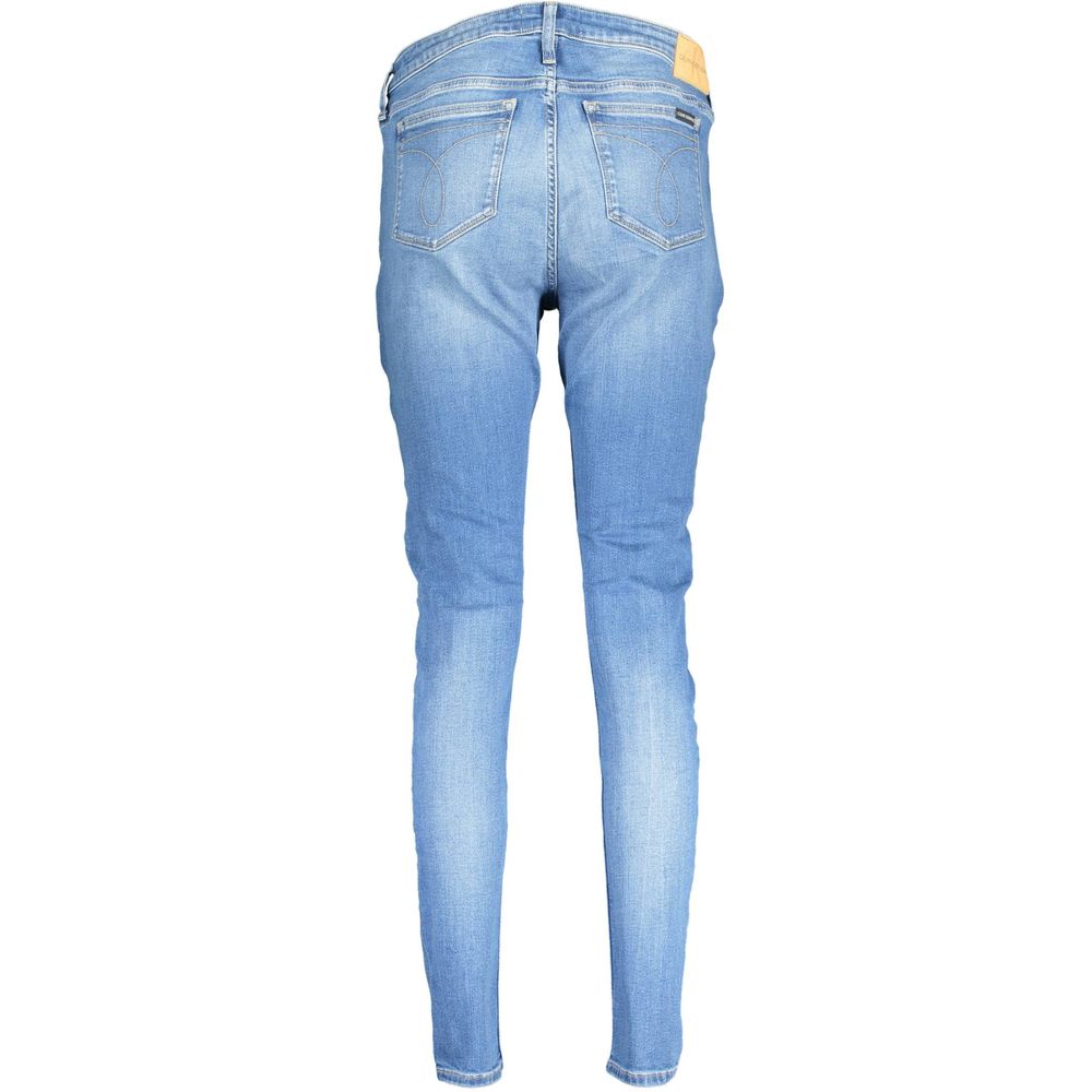Calvin Klein Azzurro Cotton Women Jeans | Regal Royce