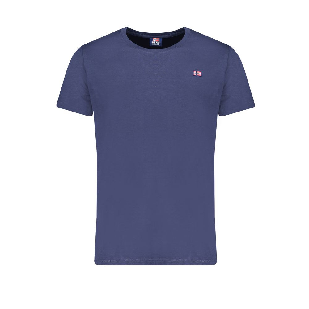 Norway 1963 Blue Cotton Men T-Shirt | Regal Royce