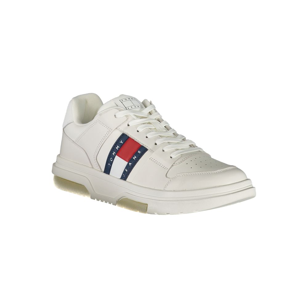 Tommy Hilfiger Bianco Poliuretano Men Sneaker | Regal Royce