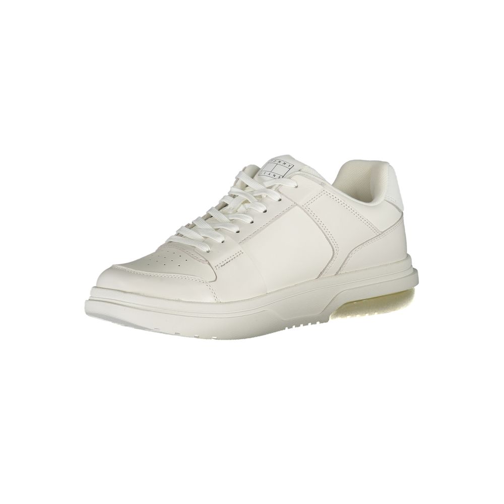 Tommy Hilfiger Bianco Poliuretano Men Sneaker | Regal Royce