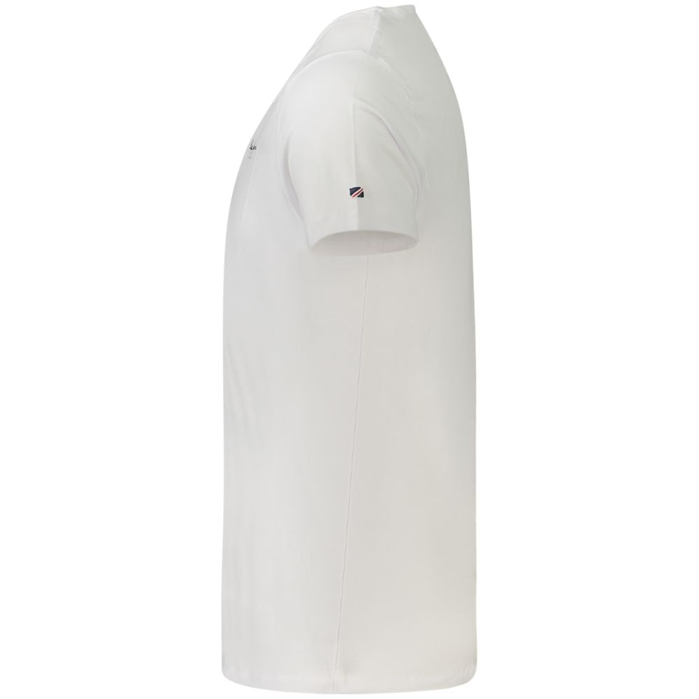 Pepe Jeans Bianco Cotton Men's T-Shirt | Regal Royce