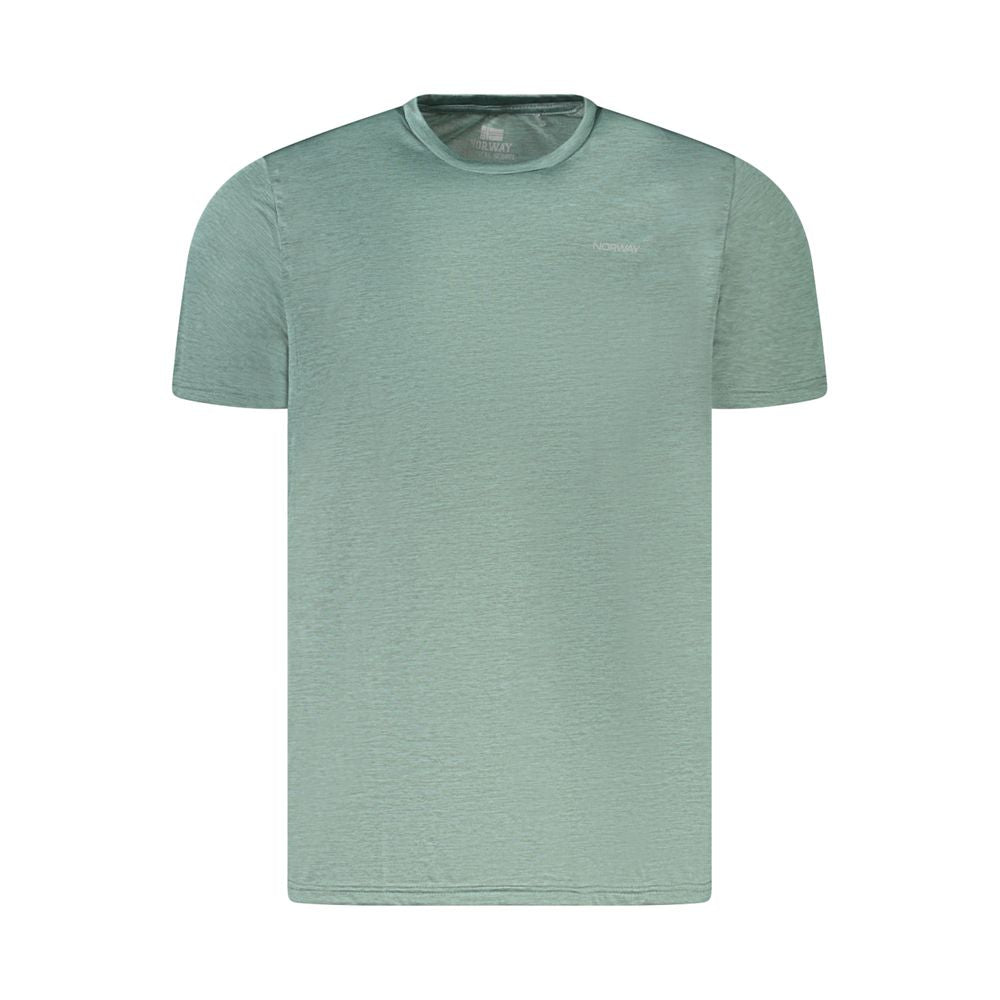 Norway 1963 Verde Polyester Men T-Shirt | Regal Royce