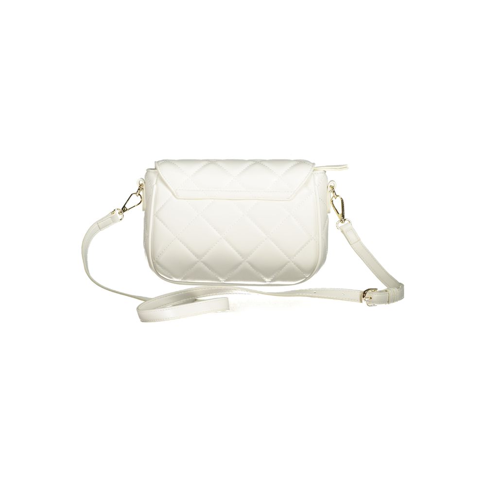 Mario Valentino White Polyethylene Women Handbag | Regal Royce