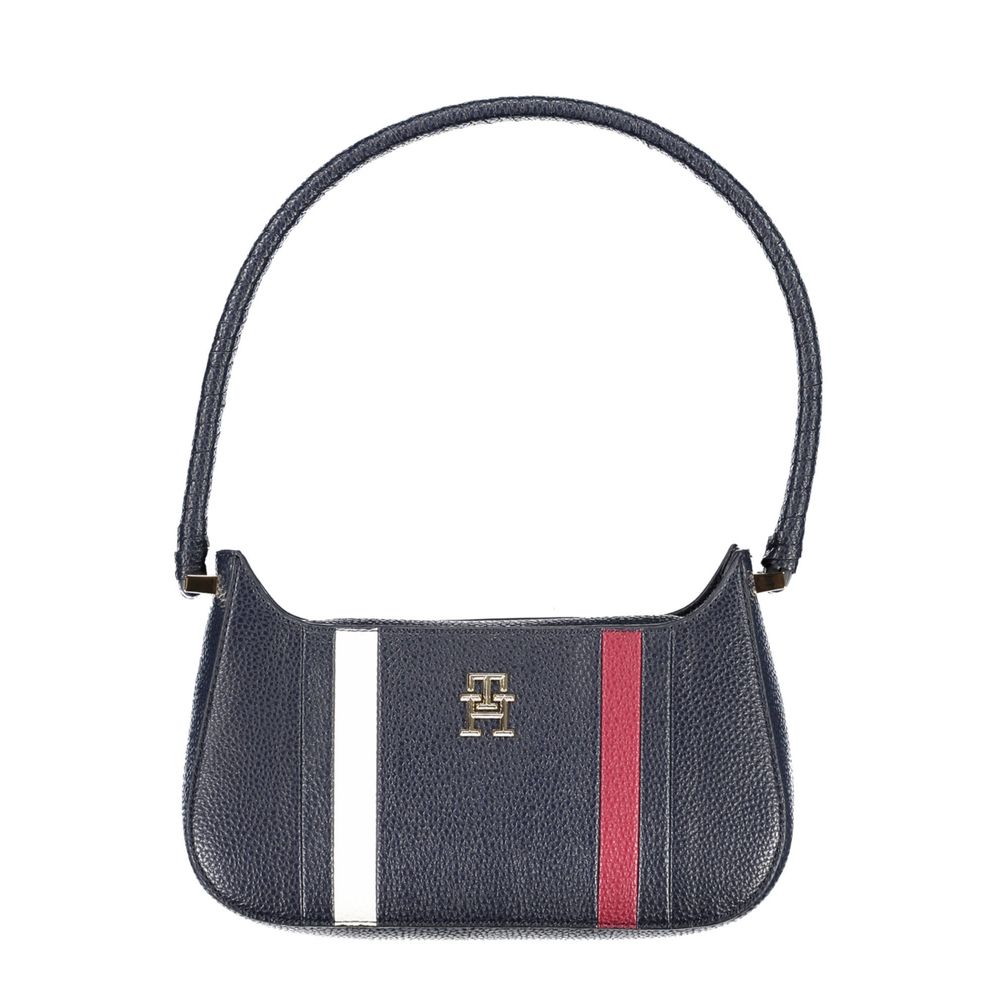 Tommy Hilfiger Blue Polyurethane Women Handbag | Regal Royce
