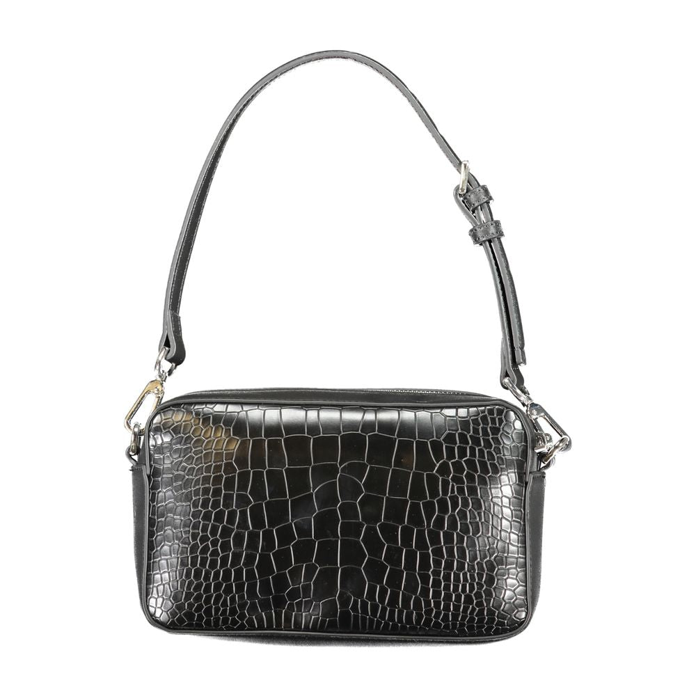 Calvin Klein Nero Poliuretano Donna Borsa | Regal Royce