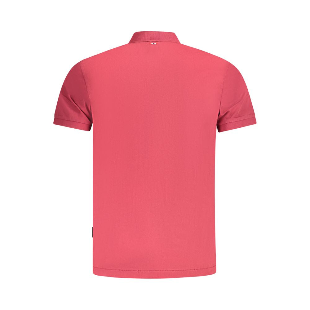 Napapijri Rosso Cotton Men Polo | Regal Royce