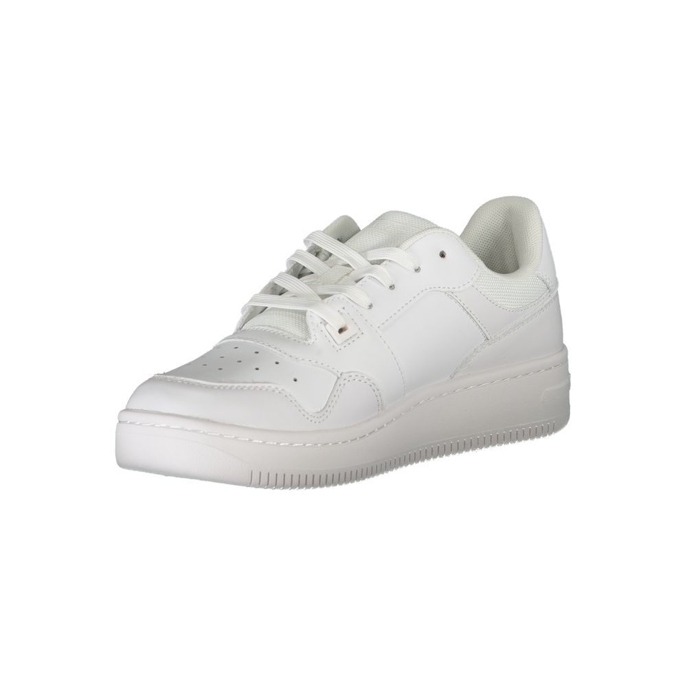 Tommy Hilfiger White Leather Women Sneaker | Regal Royce