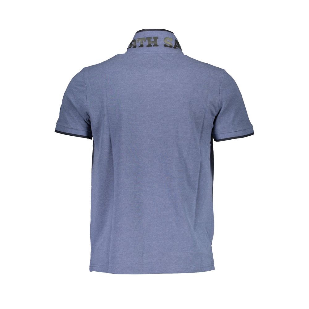 North Sails Blue Cotton Men Polo Shirt | Regal Royce