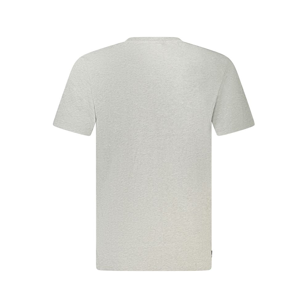 Timberland Grigio Cotton Men T-Shirt | Regal Royce