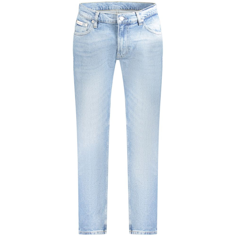Calvin Klein Azzurro Cotton Men Jeans | Regal Royce