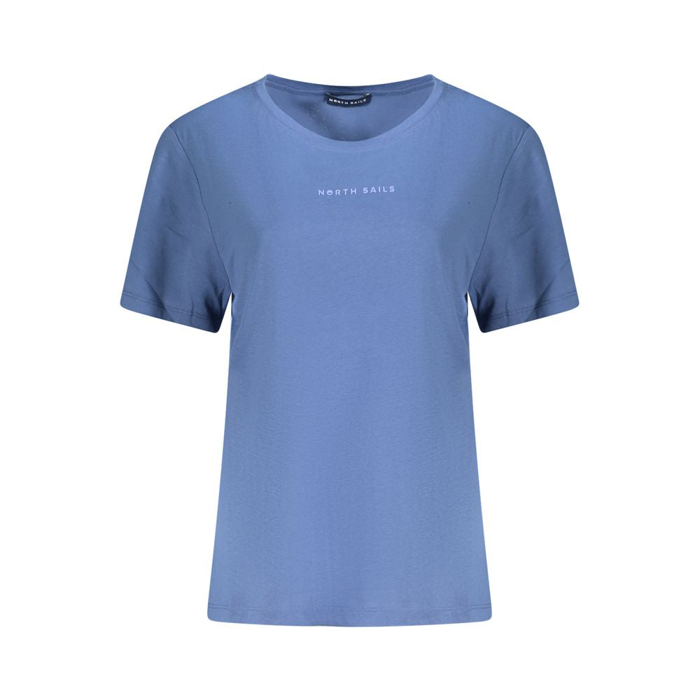 North Sails Blue Cotton Women T-Shirt