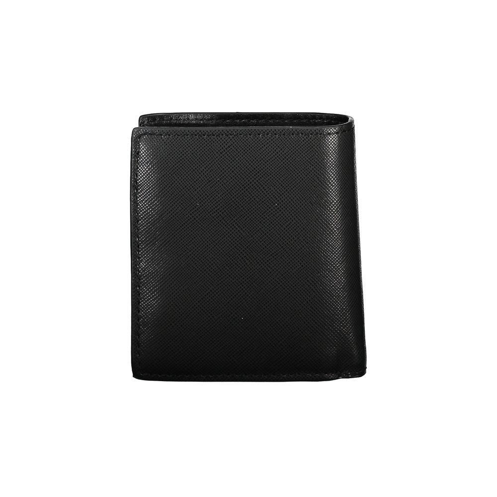 Tommy Hilfiger Black Leather Men's Wallet | Regal Royce