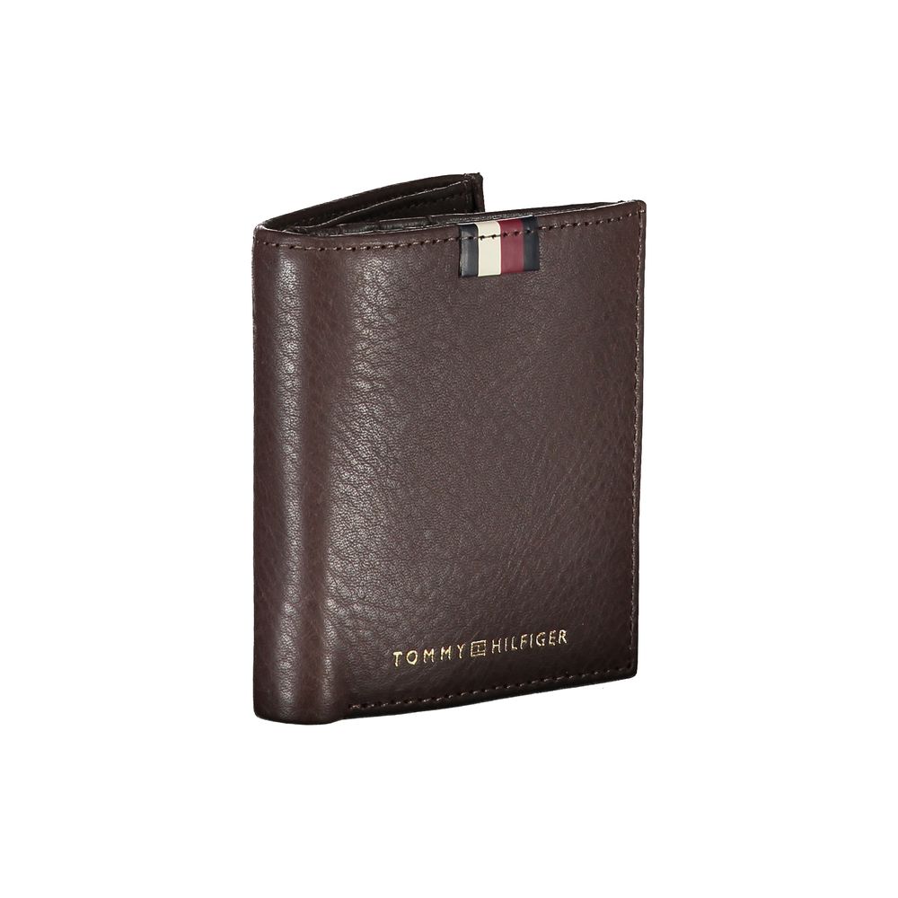 Tommy Hilfiger Marrone Leather Men Wallet | Regal Royce