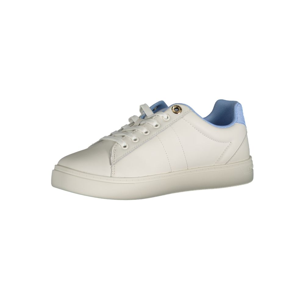Tommy Hilfiger Azzurro Polyurethane Female Sneaker | Regal Royce