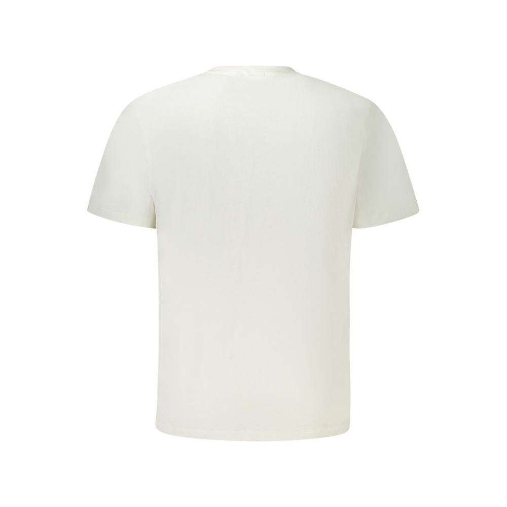 Pepe Jeans Bianco Cotton Men T-Shirt | Regal Royce