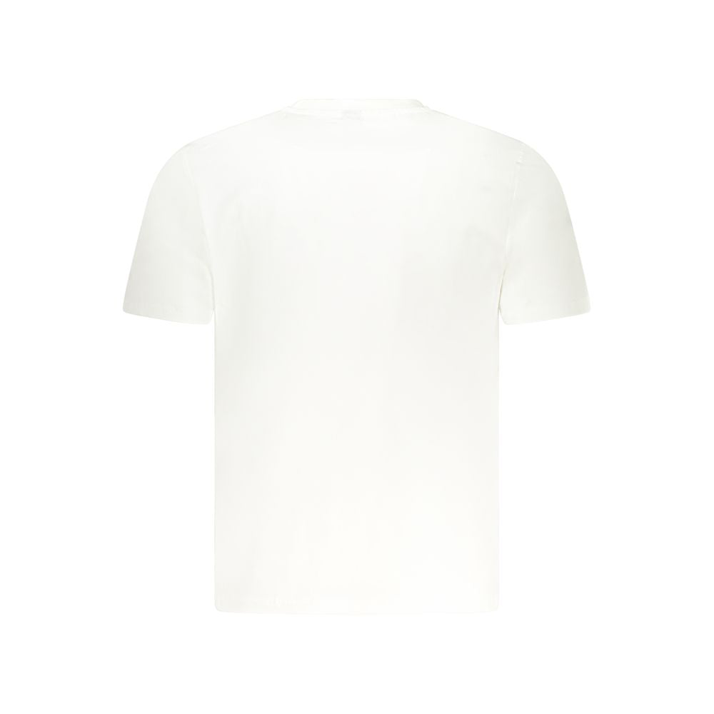 North Sails White Cotton Men T-Shirt | Regal Royce