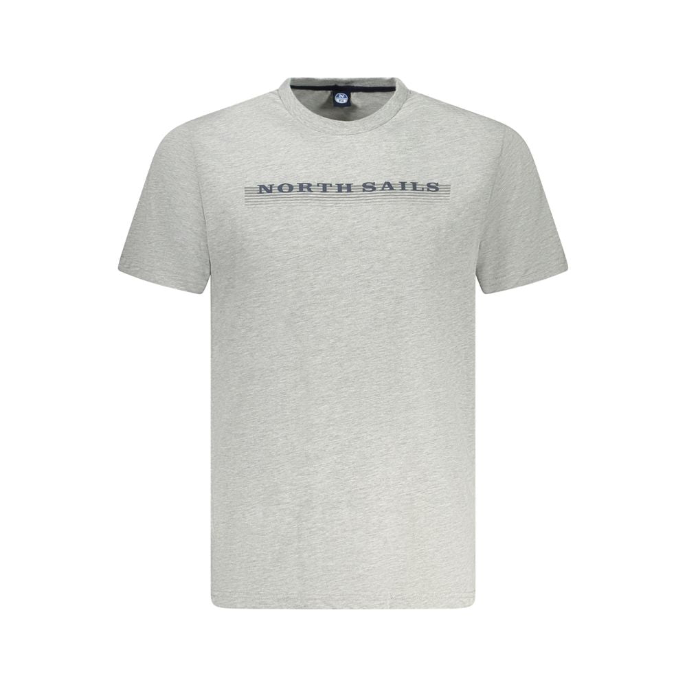 North Sails Brown Cotton Men T-Shirt | Regal Royce