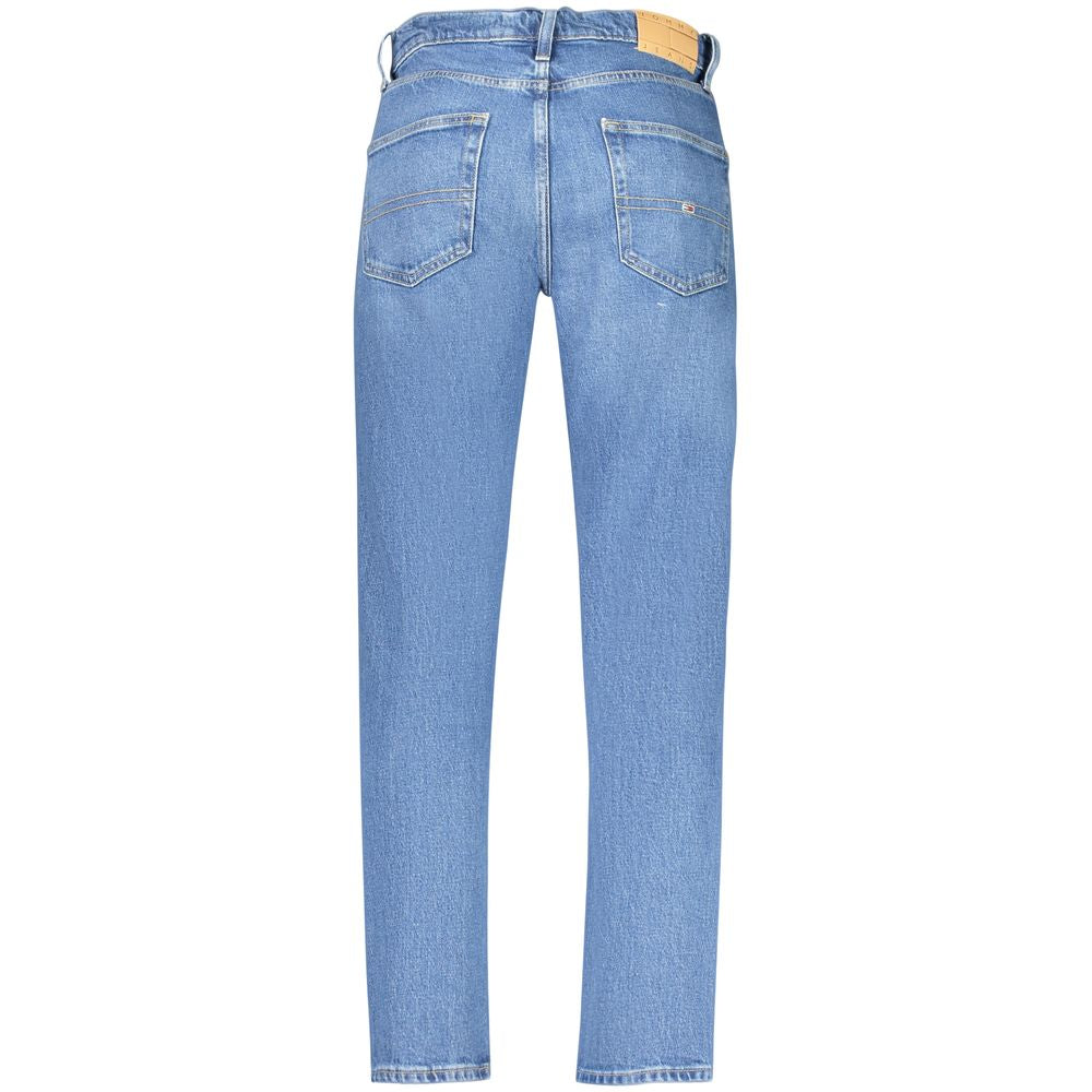 Tommy Hilfiger Blu Cotton Men Jeans | Regal Royce