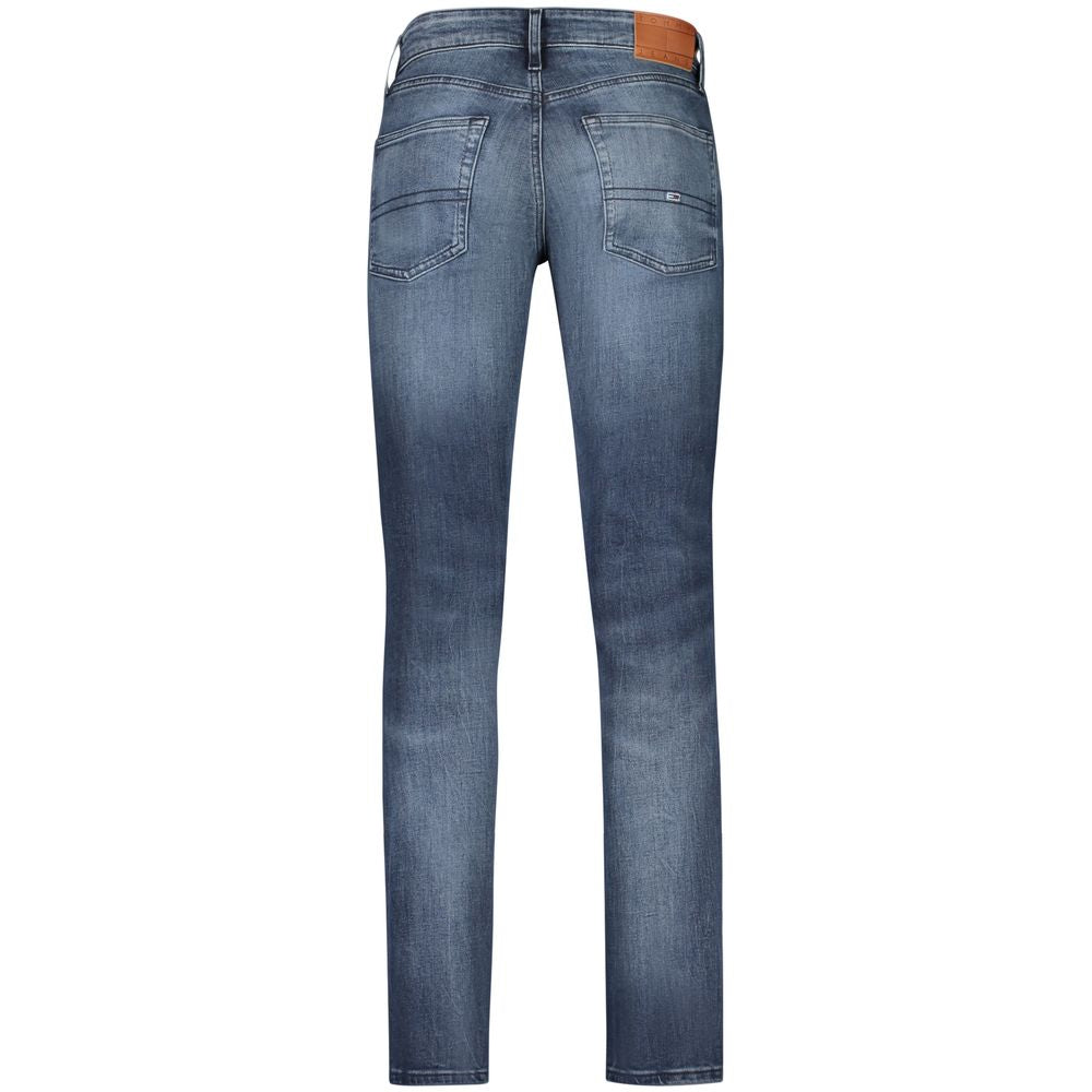 Tommy Hilfiger Blu Cotton Men's Slim Jeans | Regal Royce