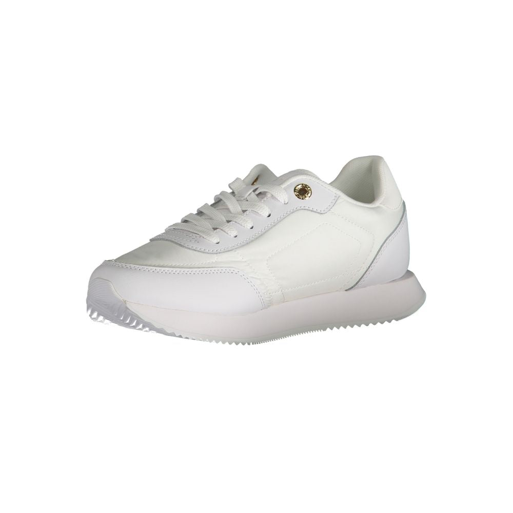 Tommy Hilfiger White Leather Women Sneaker | Regal Royce