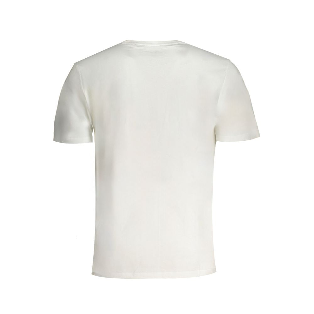 Pepe Jeans Bianco Cotton Men T-Shirt | Regal Royce