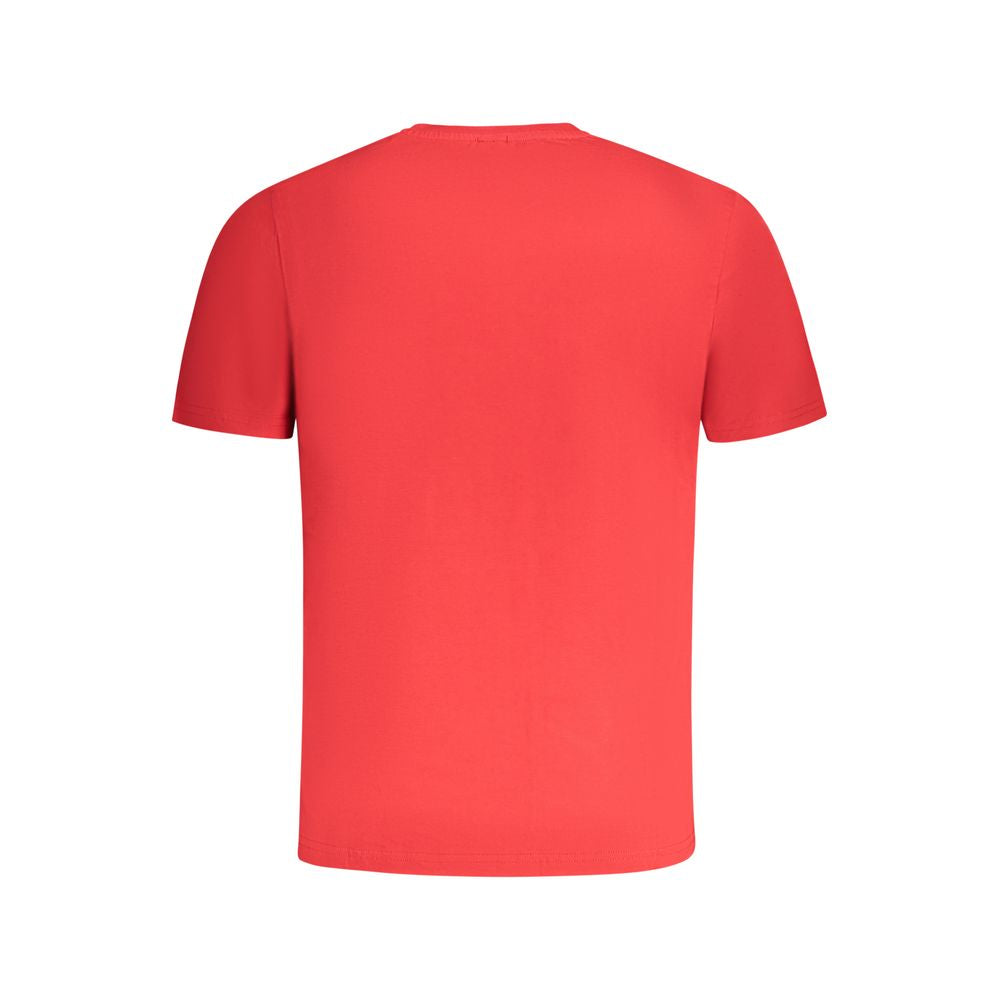 North Sails Red Cotton Men T-Shirt | Regal Royce