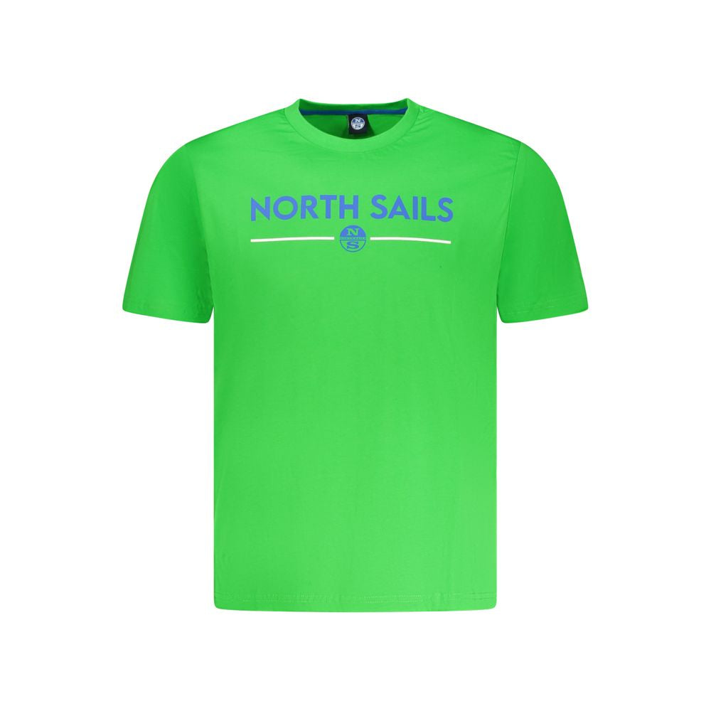 North Sails Verde Cotton Men T-Shirt | Regal Royce