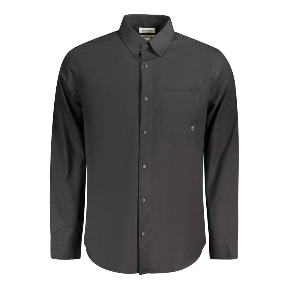 Calvin Klein Black Cotton Men's Shirt | Regal Royce