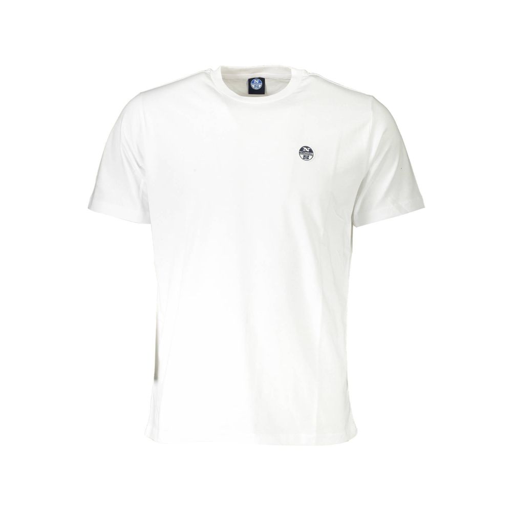 North Sails Bianco Cotton Mens T-Shirt | Regal Royce