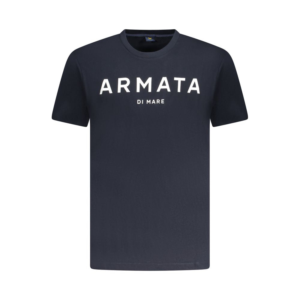 Armata Di Mare Blu Cotton Men T-Shirt | Regal Royce