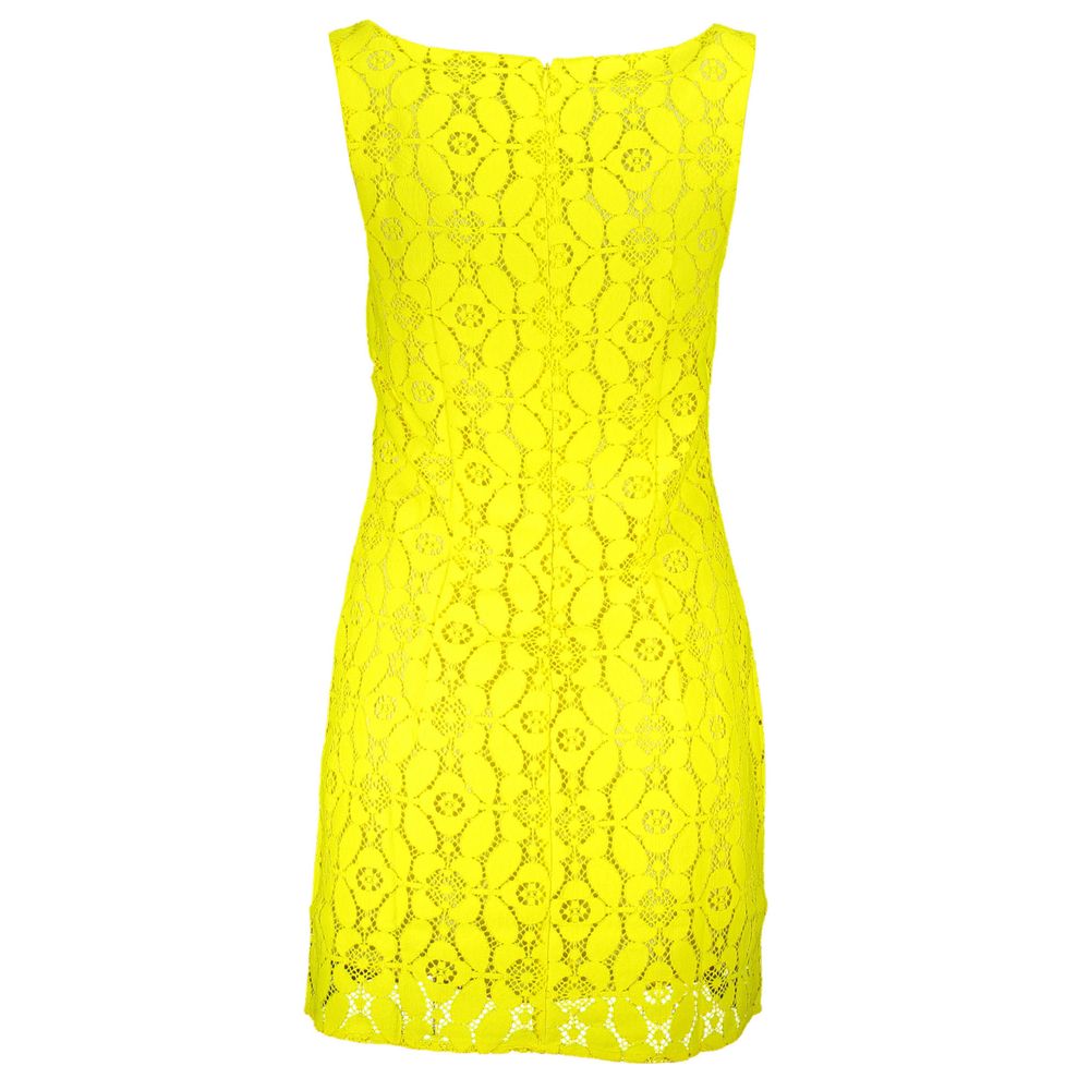 Desigual Yellow Polyester Dress | Regal Royce