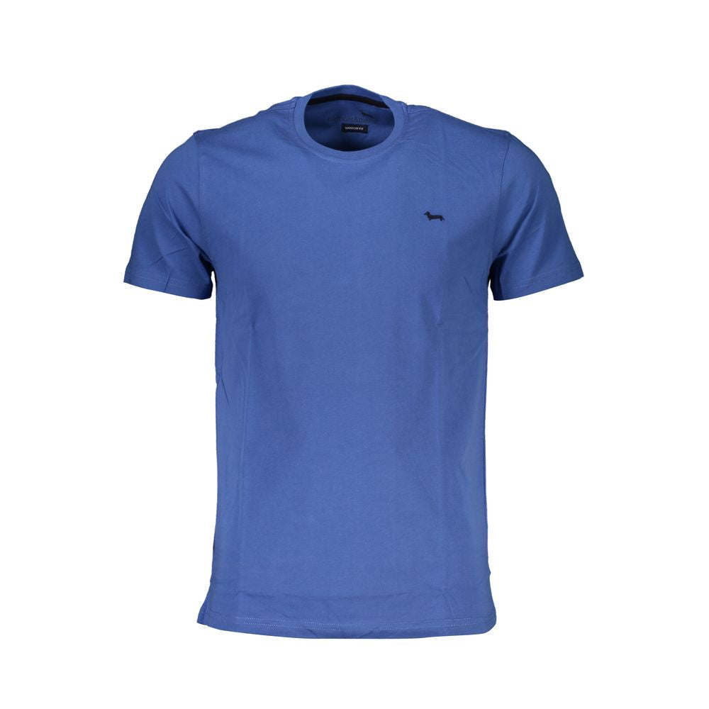 Harmont & Blaine Blue Cotton Men T-Shirt | Regal Royce