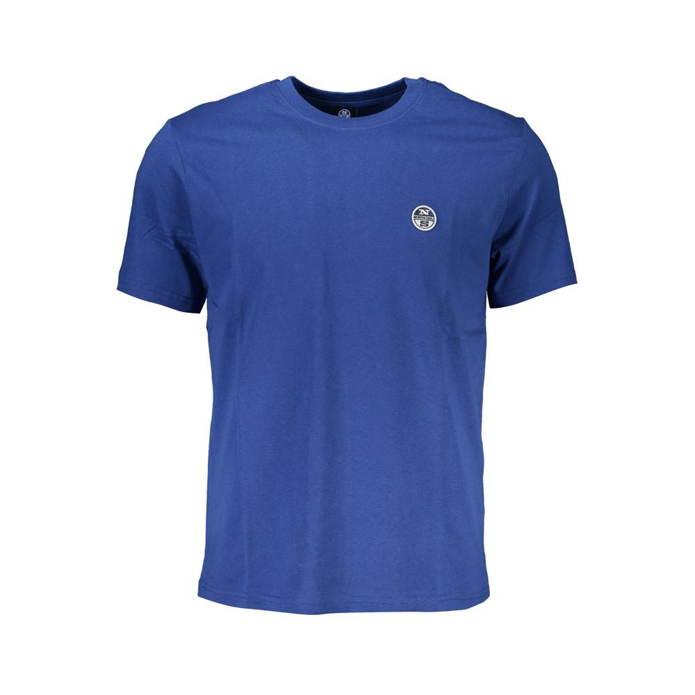 North Sails Blue Cotton Men's T-Shirt | Regal Royce
