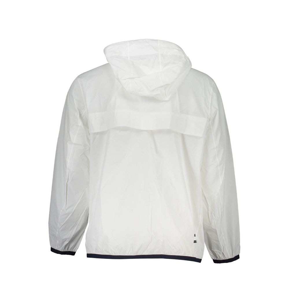 Tommy Hilfiger White Nylon Men's Waterproof Jacket | Regal Royce