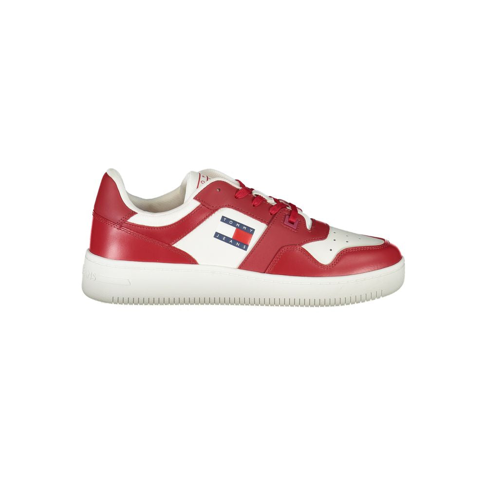 Tommy Hilfiger Rosso Leather Men Sneaker | Regal Royce