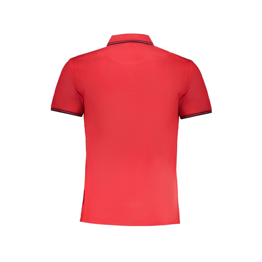 Harmont & Blaine Rosso Cotton Men Polo Shirt | Regal Royce