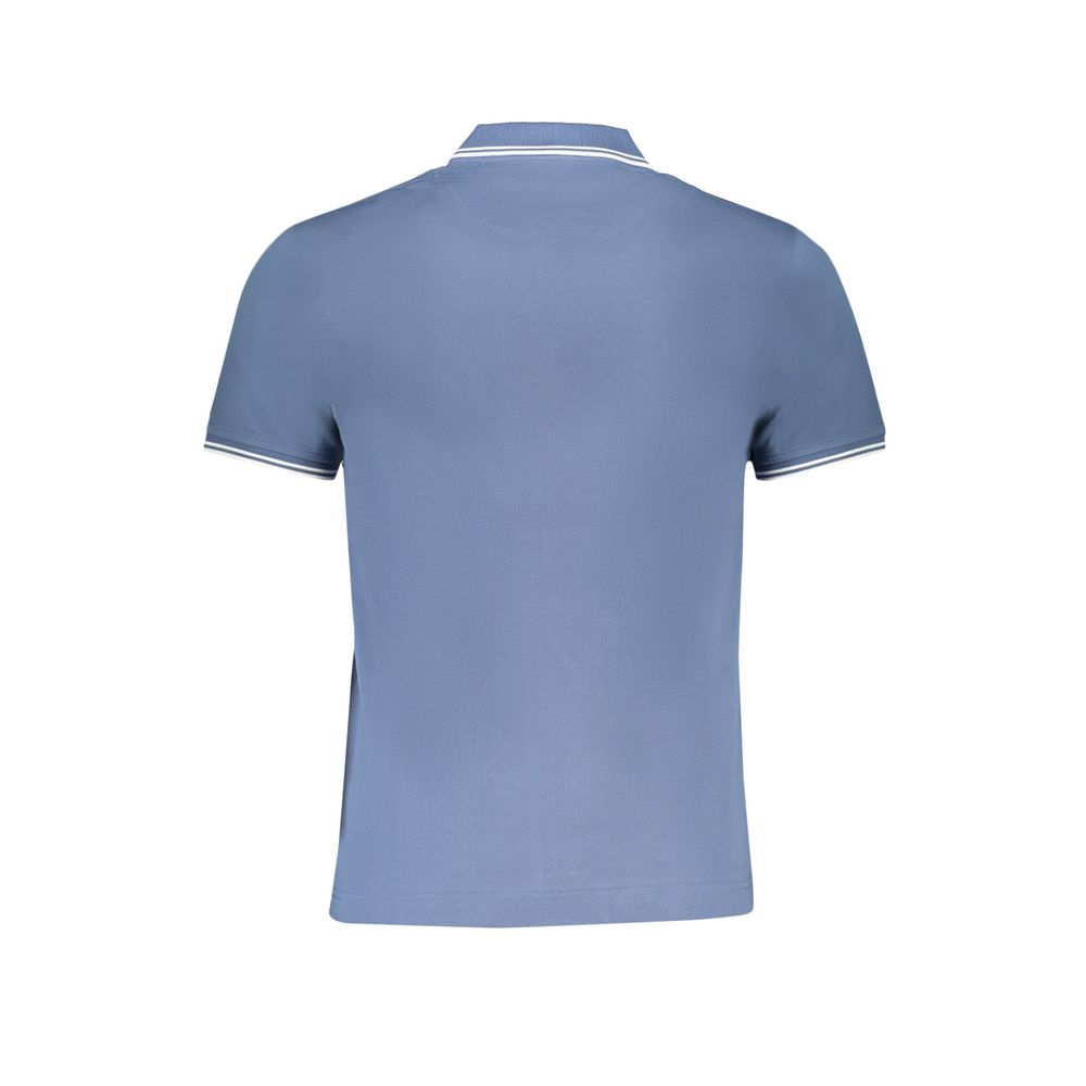 Harmont & Blaine Blue Cotton Polo Shirt | Regal Royce