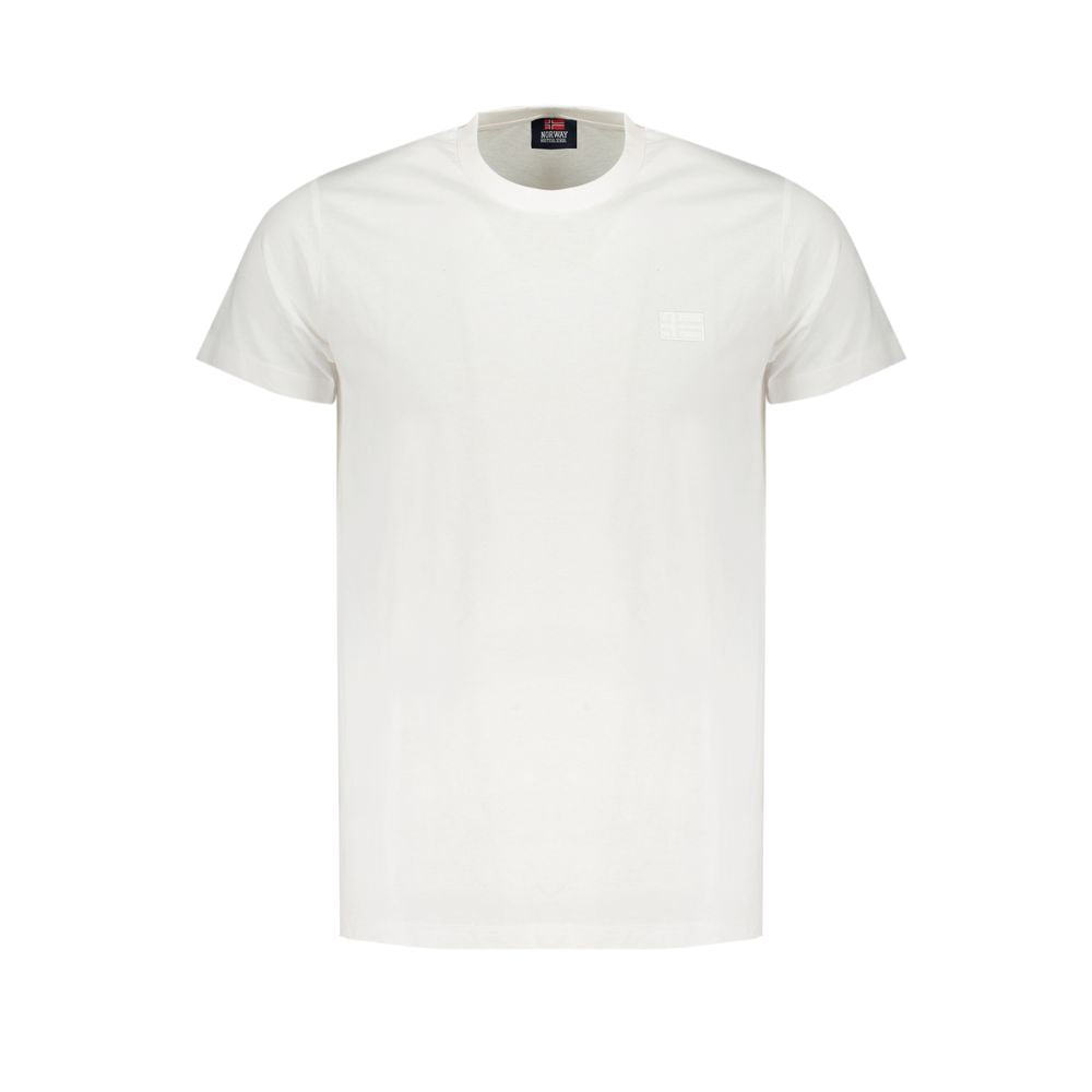 Norway 1963 Bianco Cotton Men T-Shirt | Regal Royce