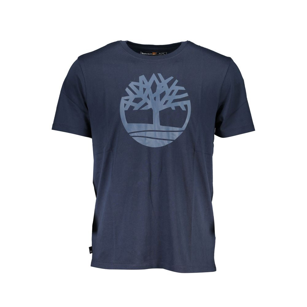 Timberland Blue Organic Cotton Men's T-Shirt | Regal Royce