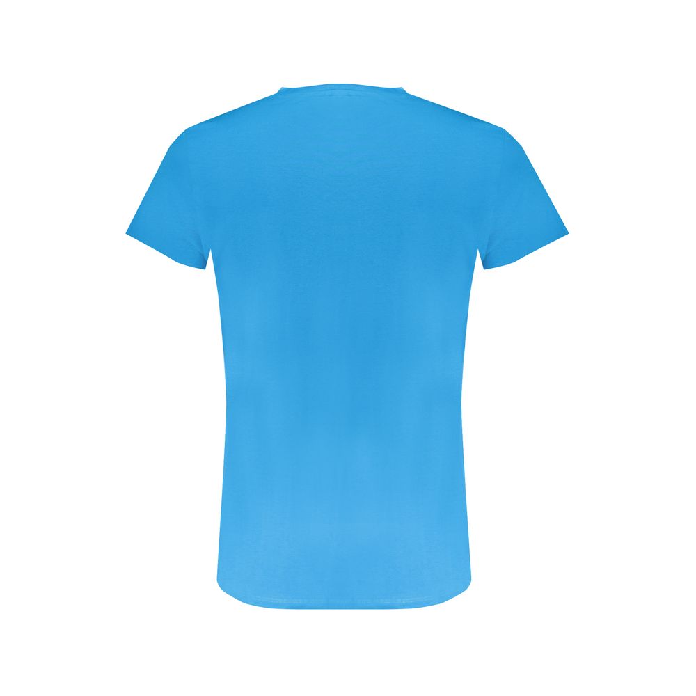 Trussardi Azzurro Cotton Men T-Shirt | Regal Royce