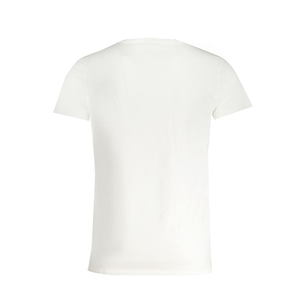 Trussardi White Cotton Men's T-Shirt | Regal Royce