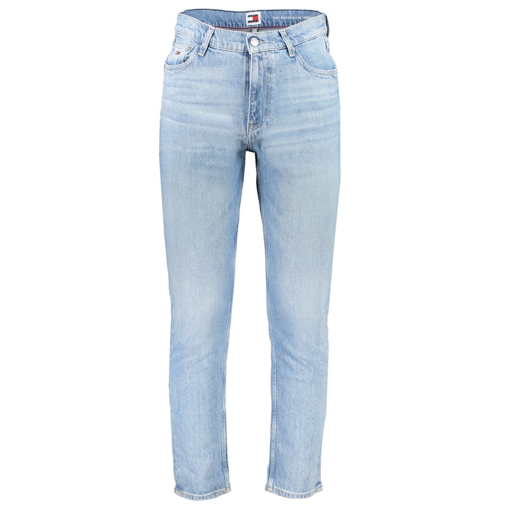 Tommy Hilfiger Azzurro Cotton Men Jeans | Regal Royce