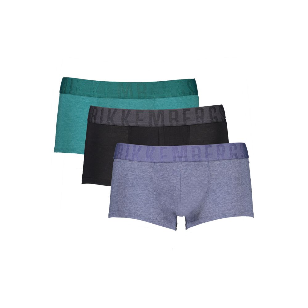 Bikkembergs Black Cotton Men Underwear | Regal Royce